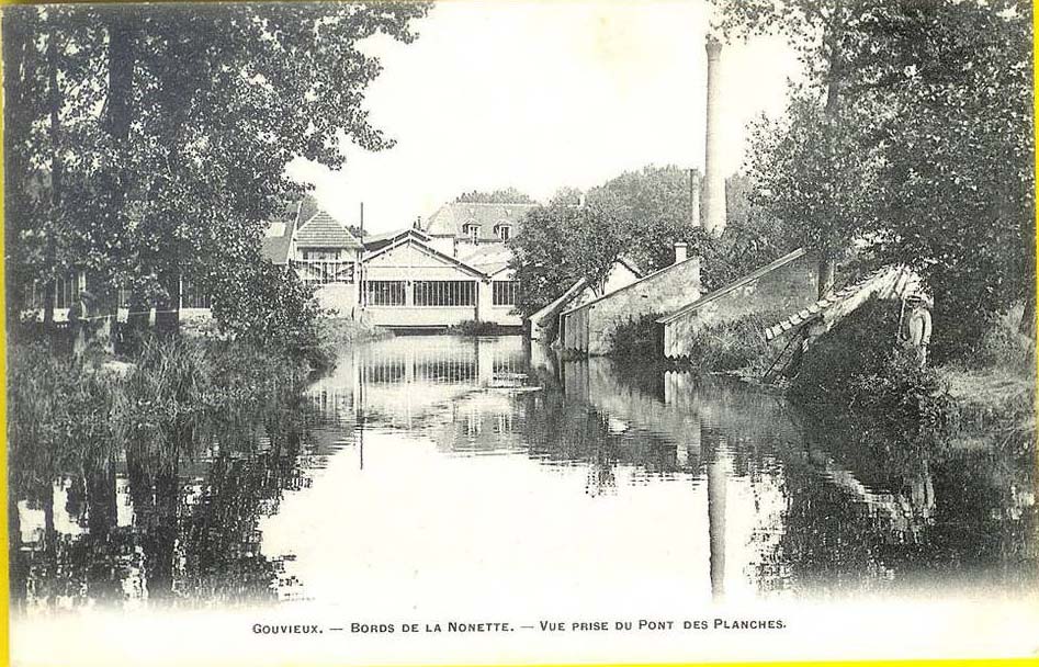 Gouvieux - Vue du Pont des Planches